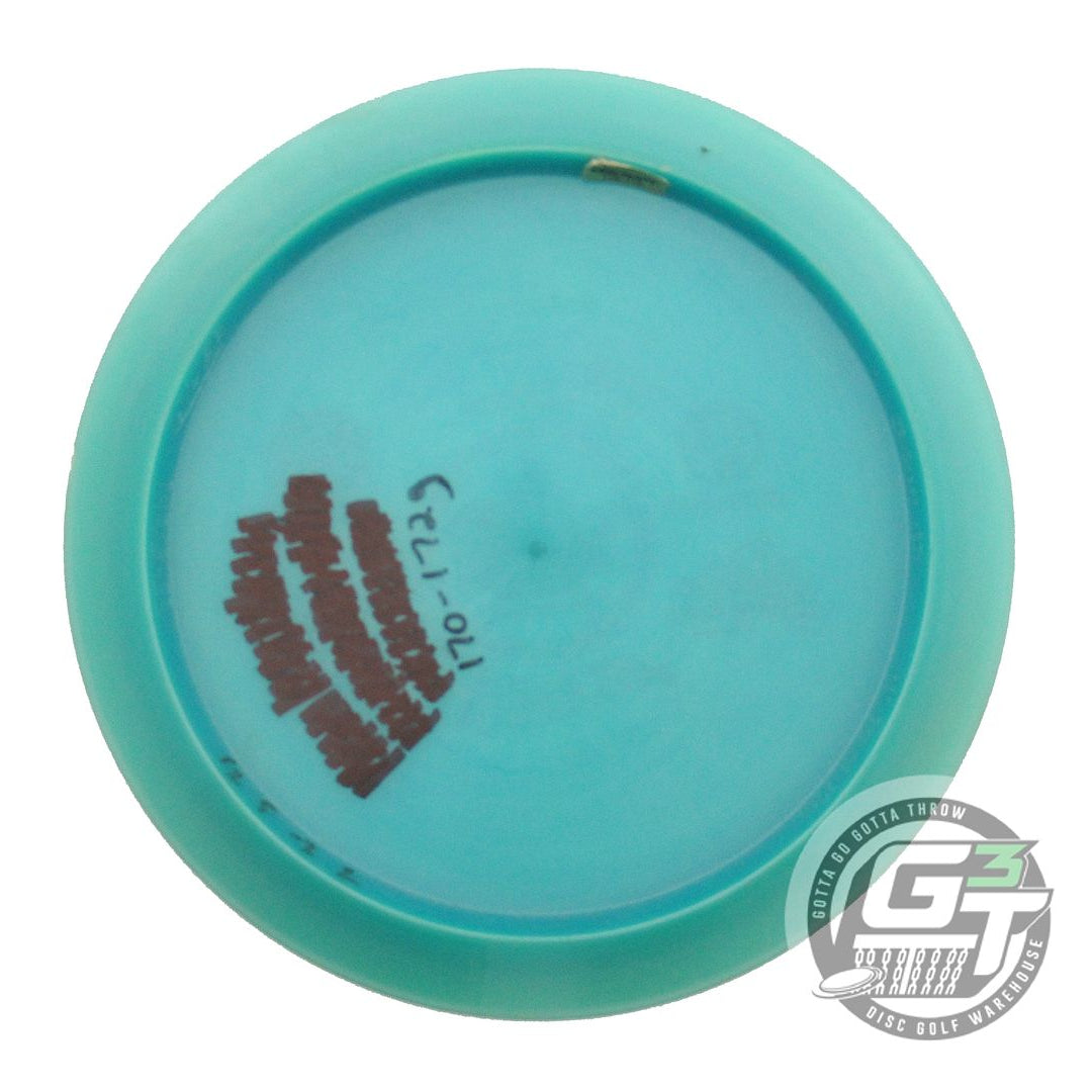 USED Discraft Z Thrasher 173g Teal Gold Bubble Foil Distance Driver Golf Disc