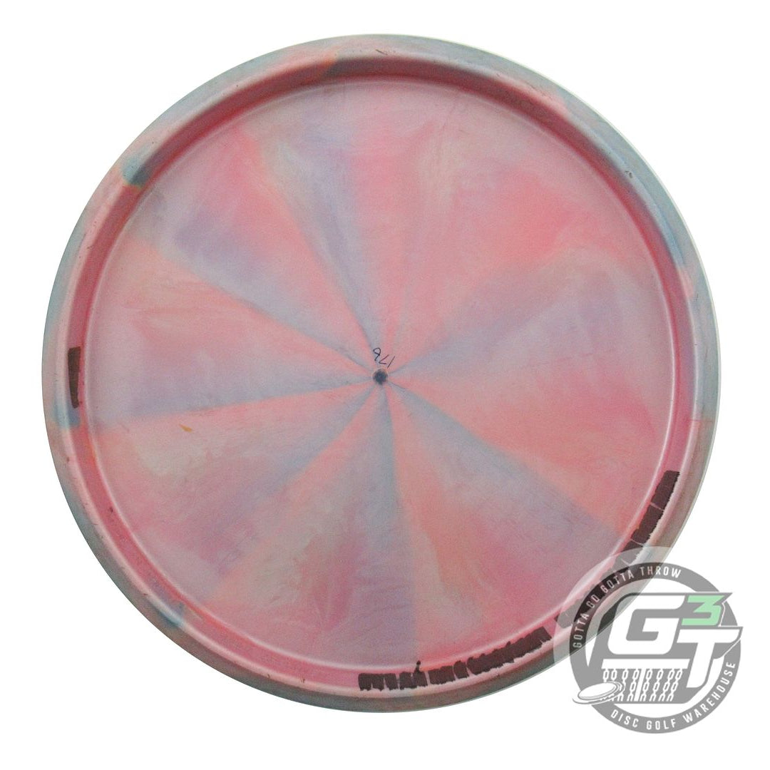 USED Discraft Titanium Zone 176g Pink-Teal Putter Golf Disc