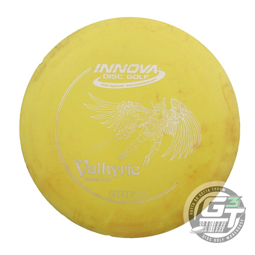 USED Innova DX Valkyrie 168g Yellow White Stamp Distance Driver Golf Disc