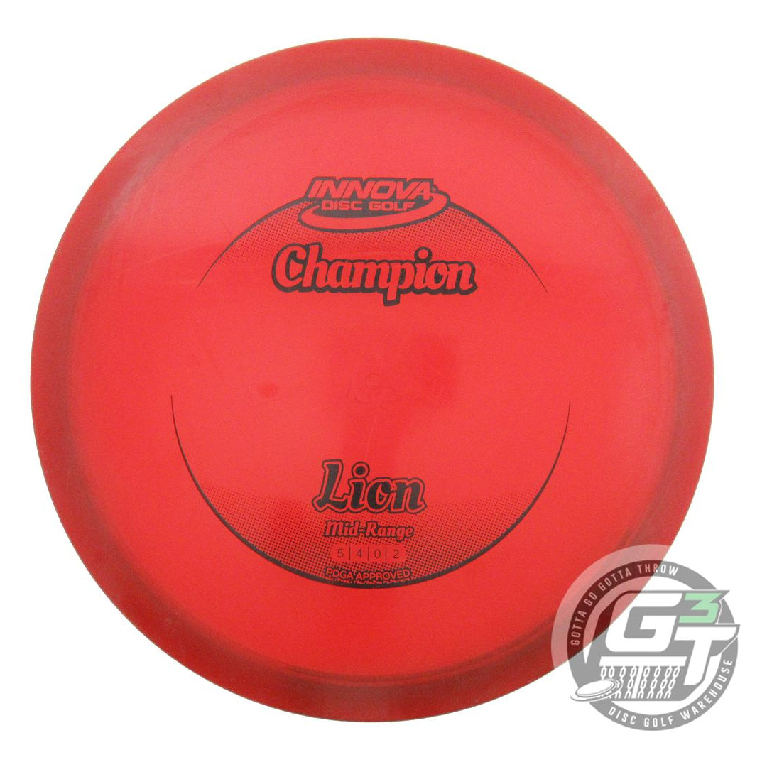 USED Innova Champion Lion 175g Red Black Stamp Midrange Golf Disc
