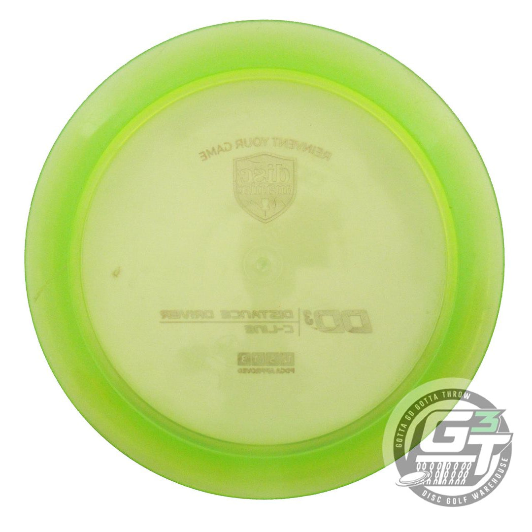 USED DiscMania C-Line DD3 173g Lime Red Foil Distance Driver Golf Disc