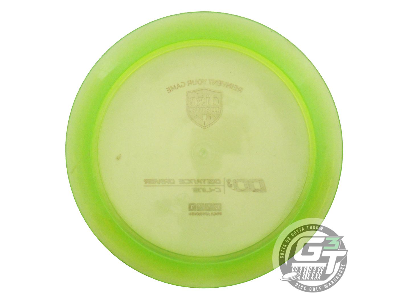 USED DiscMania C-Line DD3 173g Lime Red Foil Distance Driver Golf Disc
