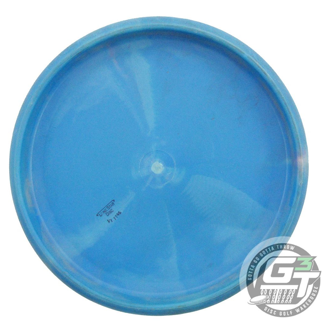 USED Lone Star Victor 1 Jack Rabbit 174g Blue Red Foil WARPED Putter Golf Disc