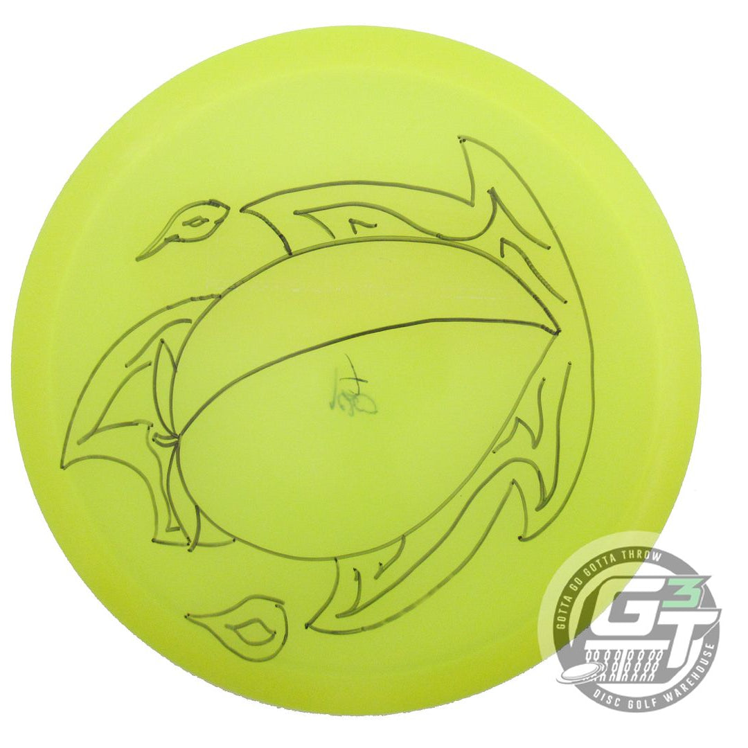 USED Innova X-OUT Champion Roc3 180g Yellow SHARPIE Midrange Golf Disc