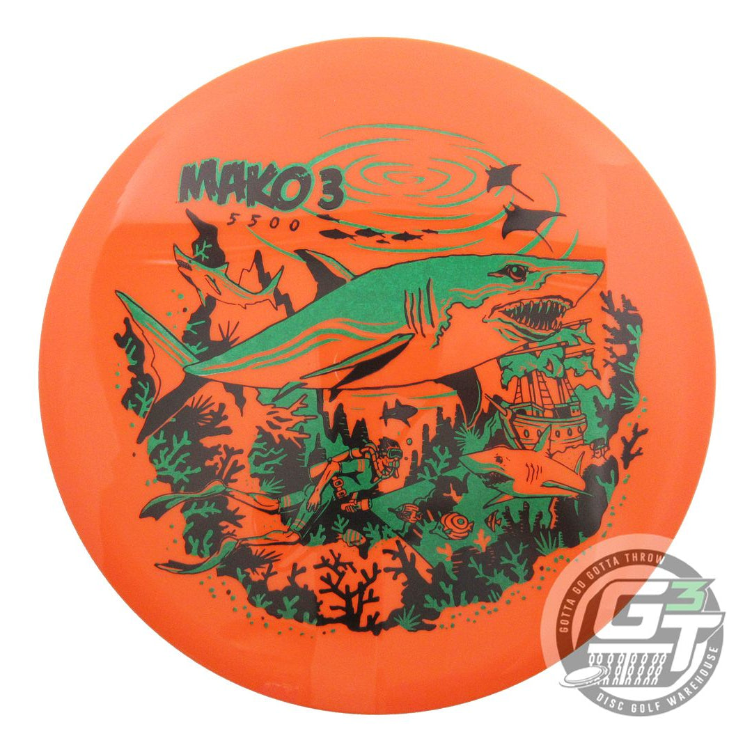Innova Limited Edition Riptide Reef Stamp Star Mako3 Midrange Golf Disc (Individually Listed) - Gotta Go Gotta Throw