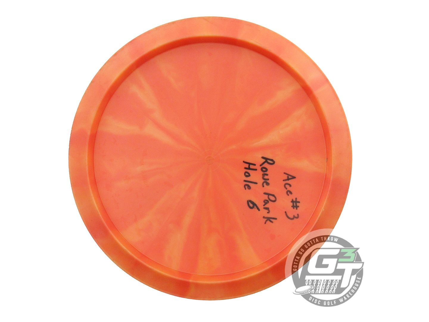 USED Latitude 64 Gold Burst Explorer 174g Orange Distance Driver Golf Disc