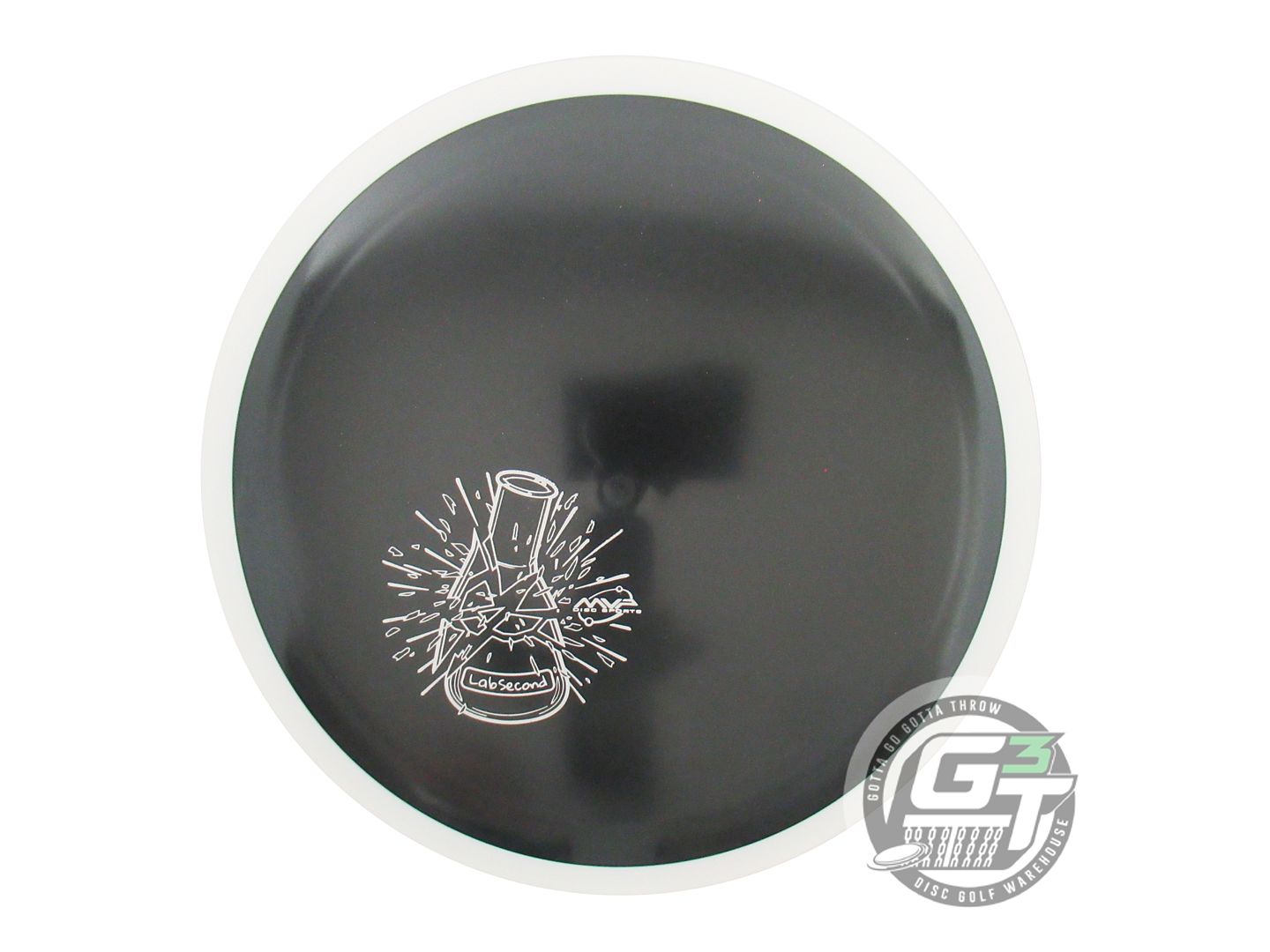 NOS MVP Disc Sports X-OUT R2 Neutron Motion 172g Black White Rim Driver Disc