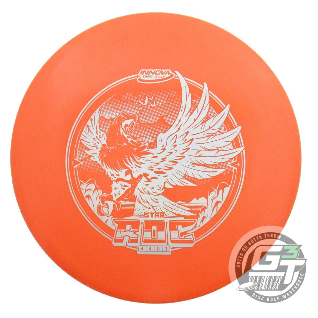 USED Innova Star Rancho Roc 176g Orange Silver Holo Foil Midrange Golf Disc
