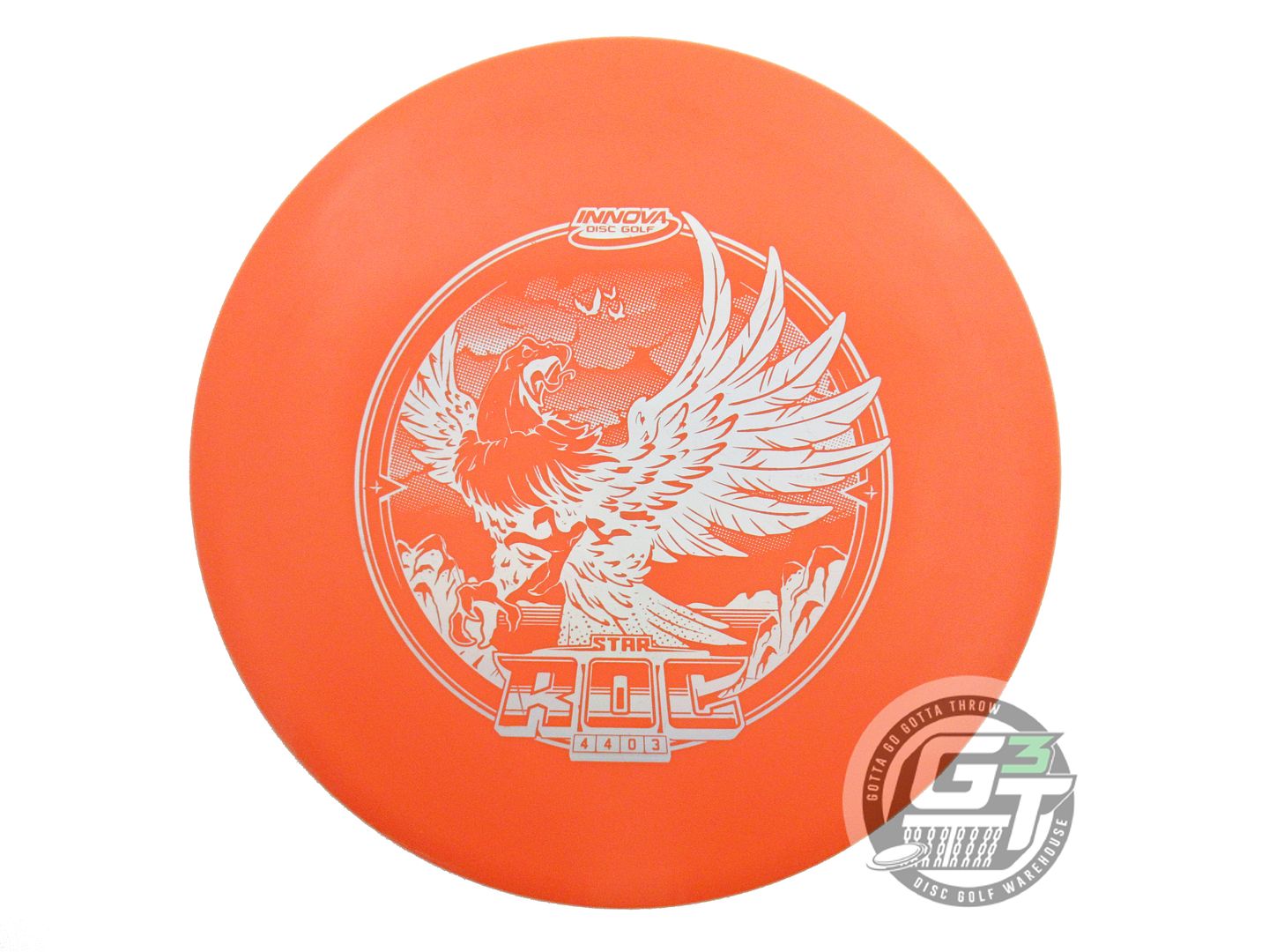 USED Innova Star Rancho Roc 176g Orange Silver Holo Foil Midrange Golf Disc