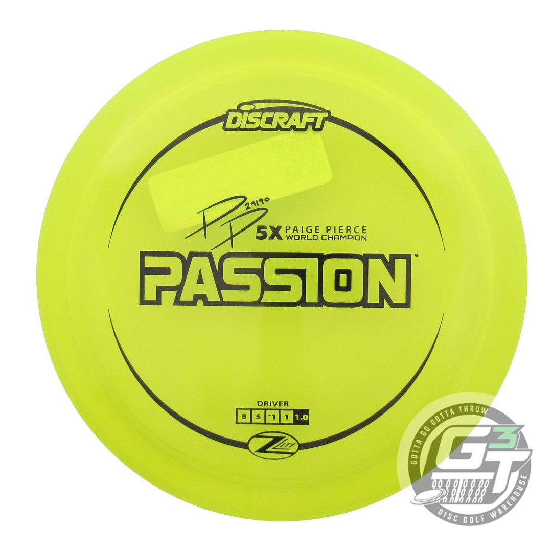 Discraft Paige Pierce Signature Z Lite Passion Fairway Driver Golf Disc (Individually Listed)