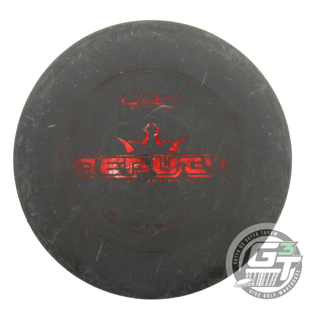 USED Dynamic Discs Classic Blend Deputy 174g Black Red Shatter A Putter Disc