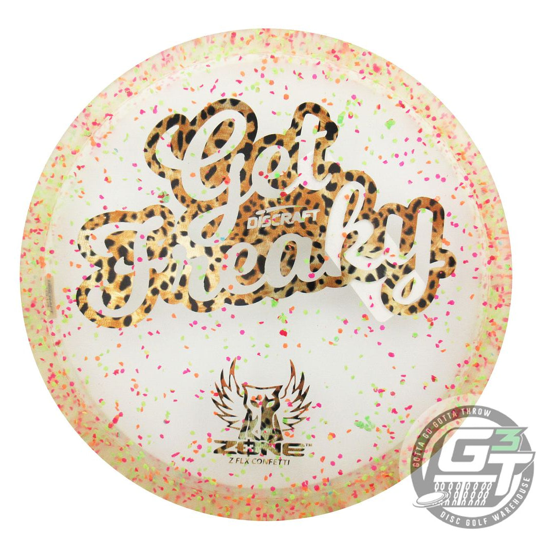 Discraft Limited Edition Brodie Smith Get Freaky Confetti Z FLX Zone Putter Golf Disc (Individually Listed)