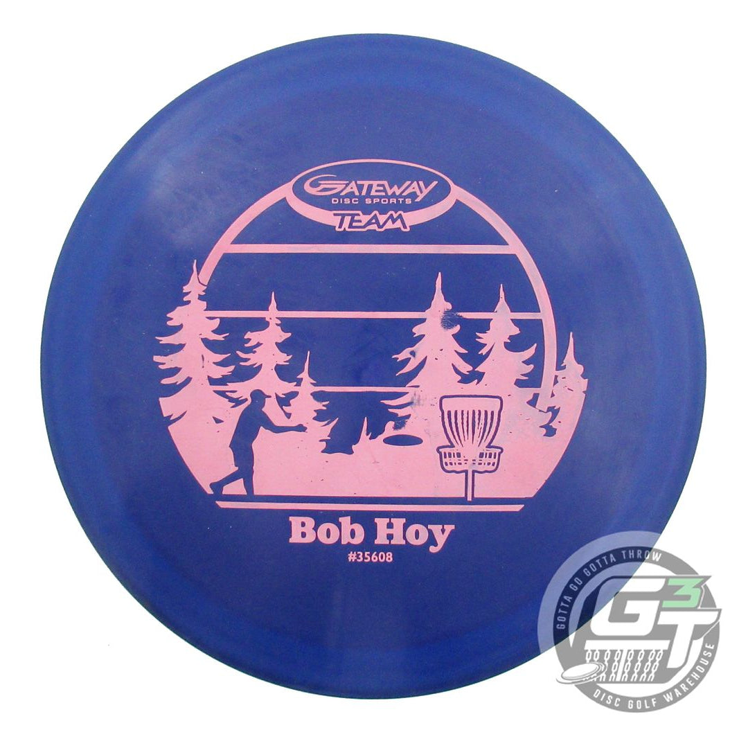 USED Gateway Cobalt Illusion 177g Blue Pink Stamp Distance Driver Golf Disc