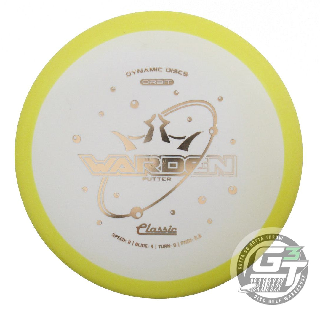 Dynamic Discs Classic Line Orbit Warden Putter Golf Disc (Individually Listed)