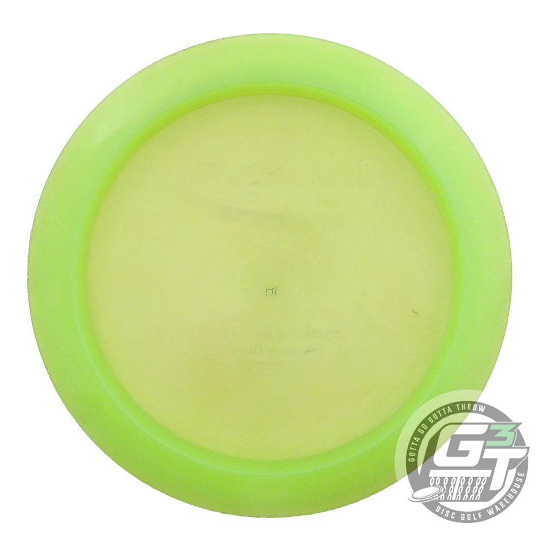 USED Innova Champion Destroyer 171g Lime Silver Holo Foil Distance Driver Disc