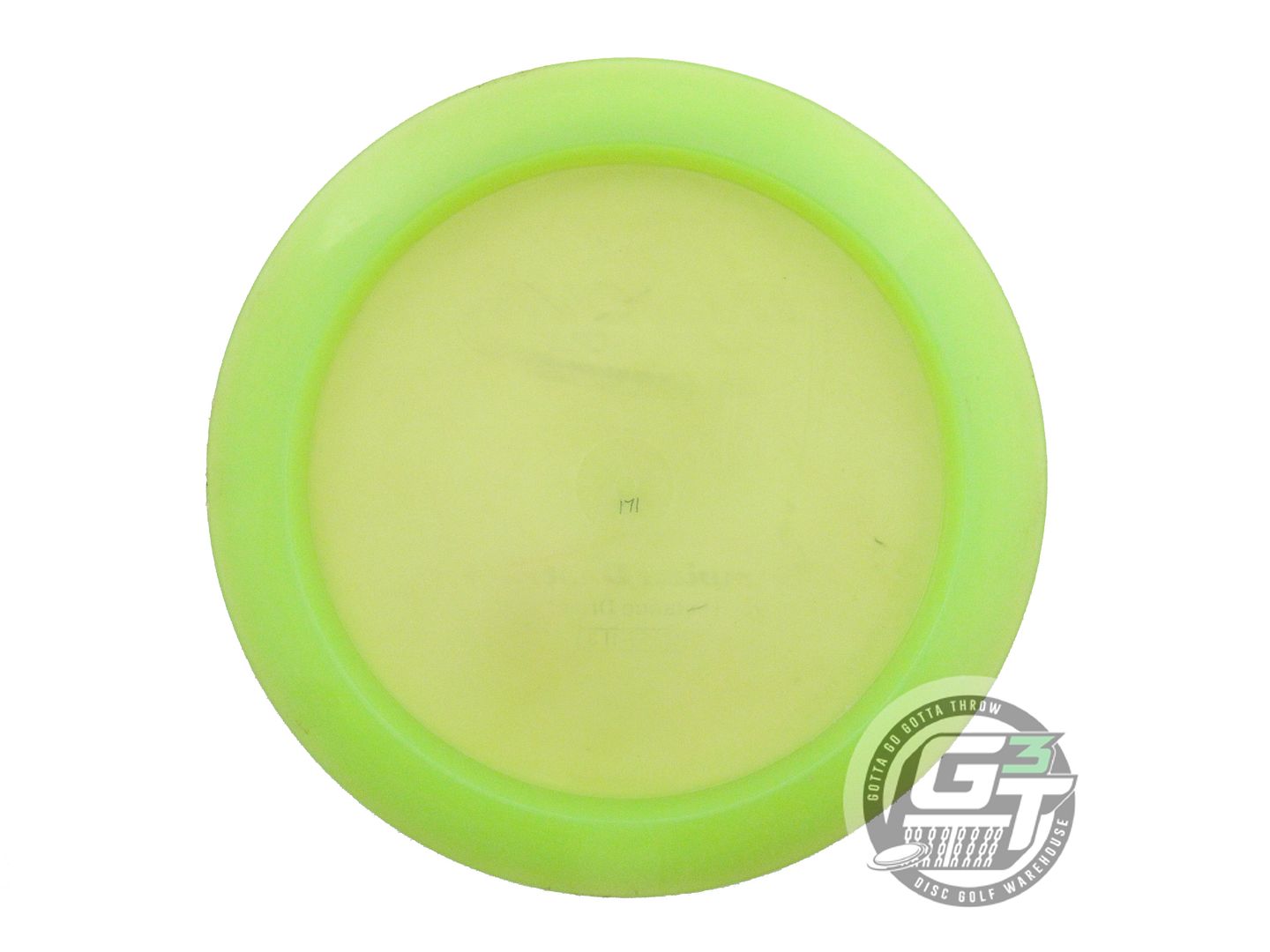 USED Innova Champion Destroyer 171g Lime Silver Holo Foil Distance Driver Disc