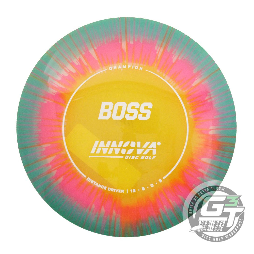 Innova I-Dye Champion Boss Distance Driver Golf Disc (Individually Listed)