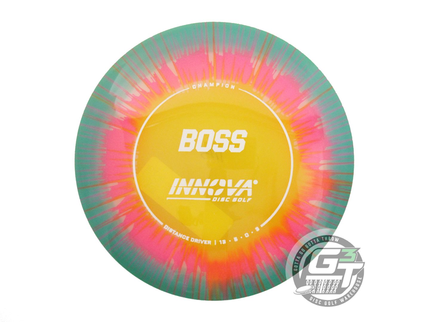Innova I-Dye Champion Boss Distance Driver Golf Disc (Individually Listed) - Gotta Go Gotta Throw