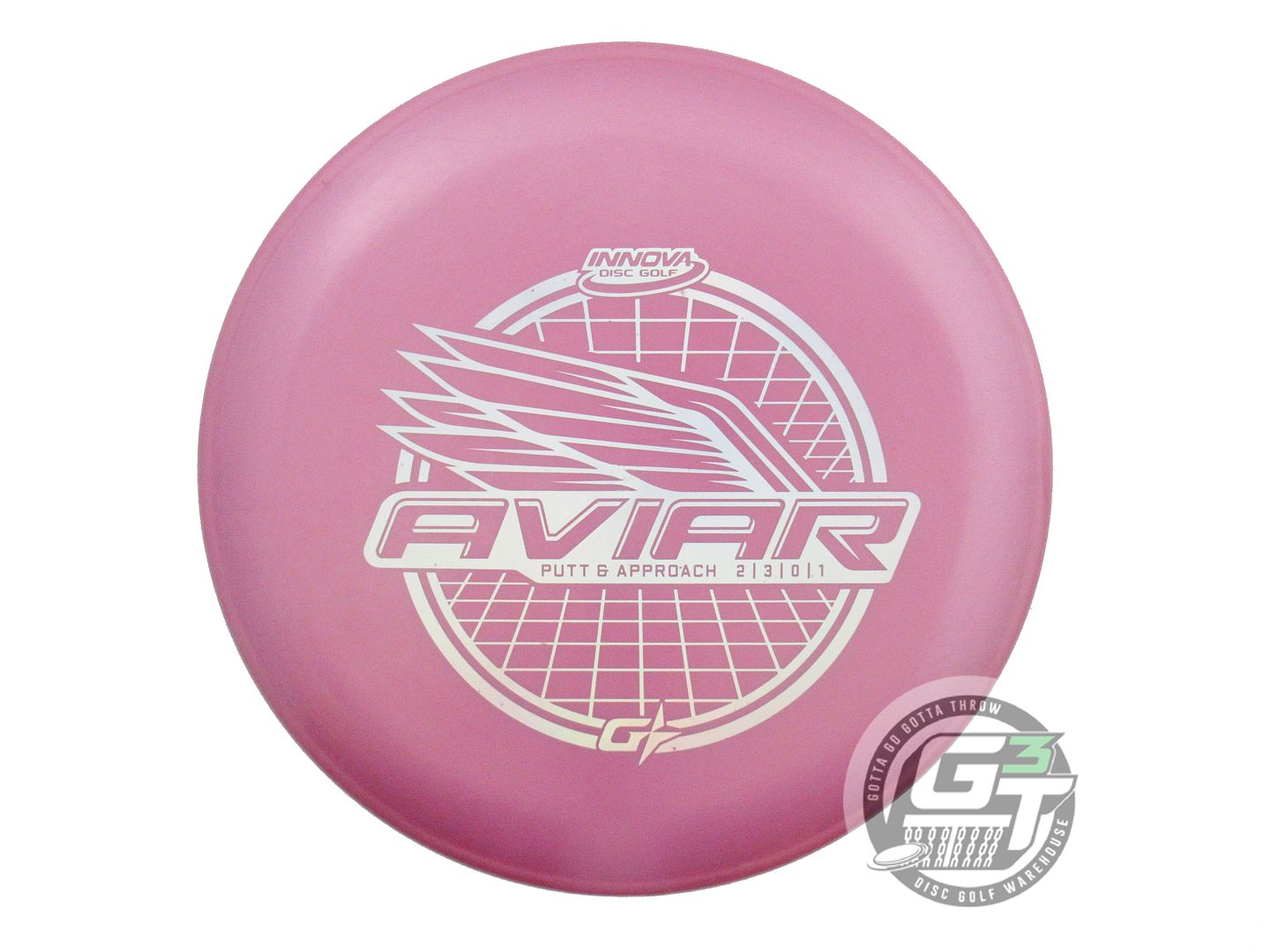 USED Innova GStar Aviar 175g Pink Silver Holo Foil Putter Golf Disc