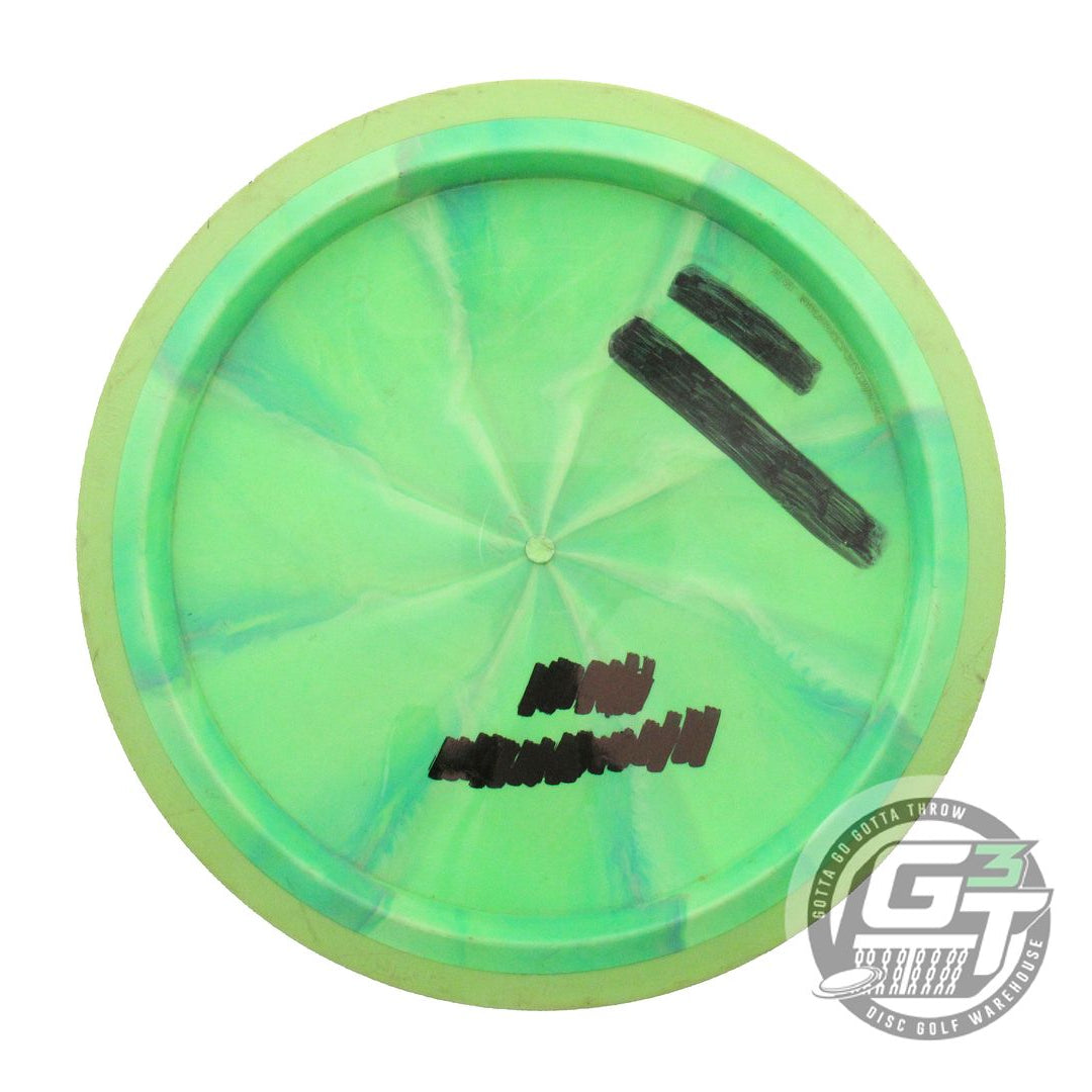USED Axiom Discs Cosmic Neutron Insanity 172g Lime Olive Rim Driver Golf Disc
