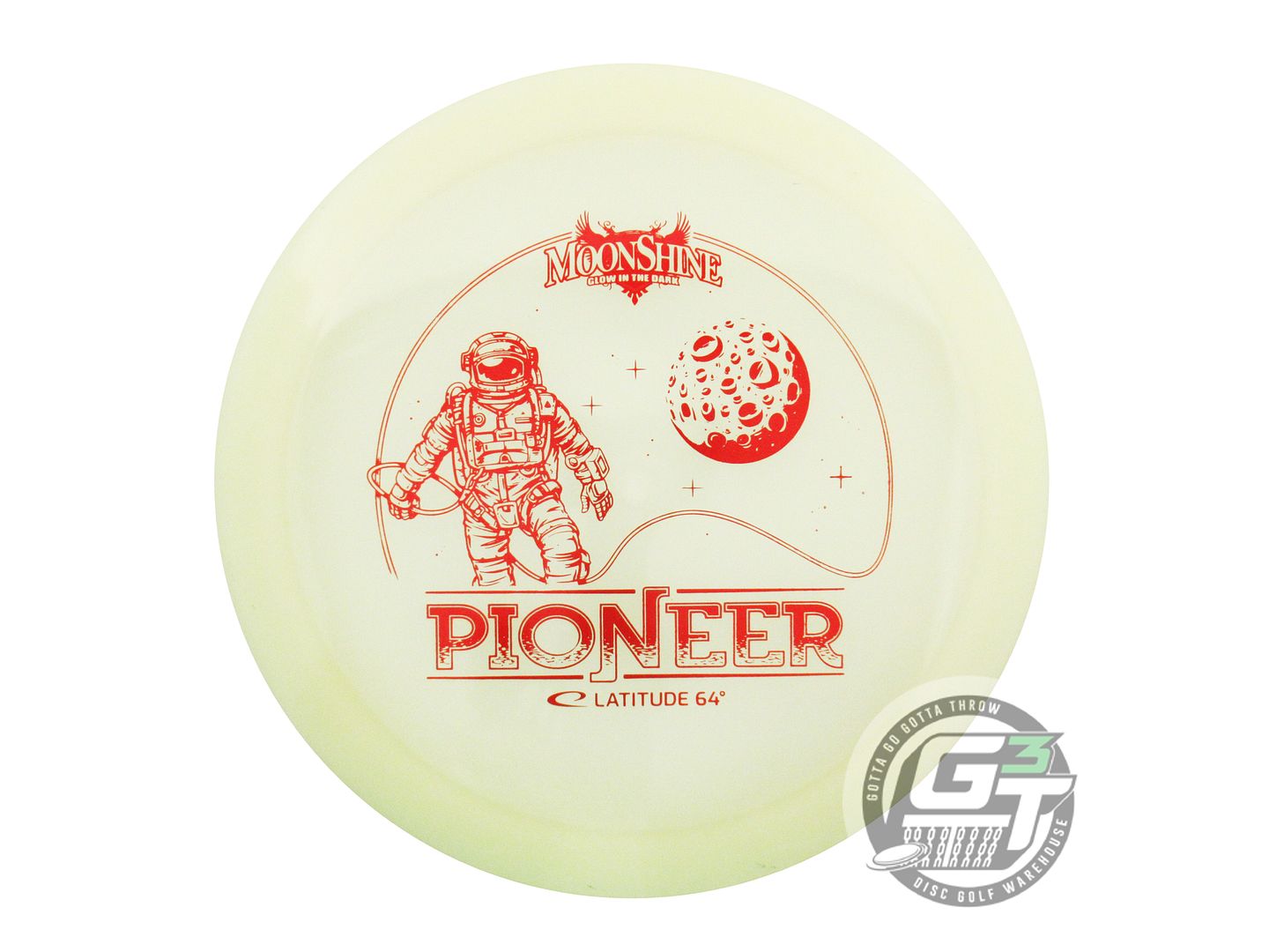USED Latitude 64 Opto Moonshine Pioneer 176g Red Foil Fairway Driver Golf Disc