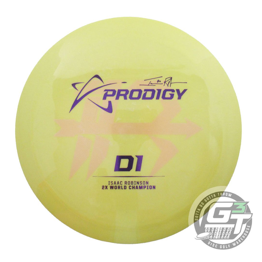 Prodigy Limited Edition Isaac Robinson 2024 PDGA World Champion Commemorative 2X Glimmer 500 Series D1 Distance Driver Golf Disc (Individually Listed)