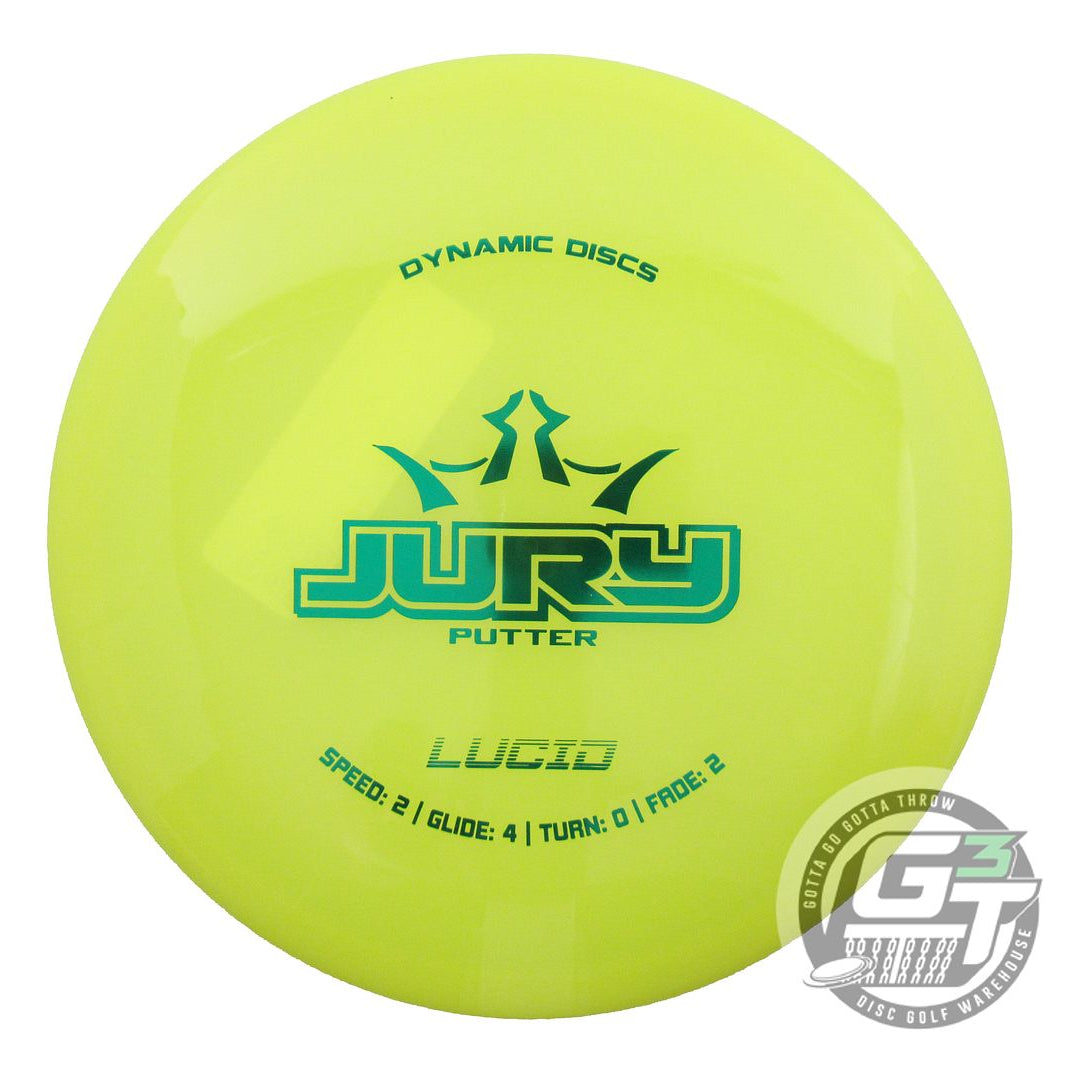 Dynamic Discs Lucid Jury Putter Golf Disc (Individually Listed)
