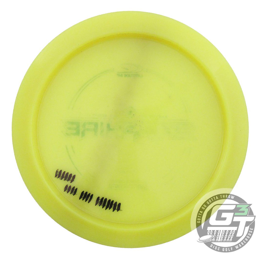 USED Latitude 64 Opto Sapphire 159g Yellow Wiped Stamp Distance Driver Golf Disc