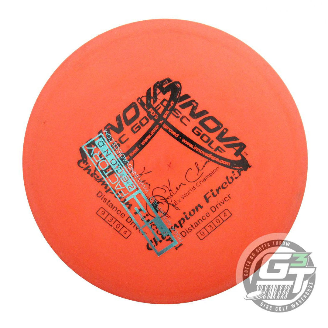 USED Innova X-OUT DX Firebird 175g Orange Distance Driver Golf Disc