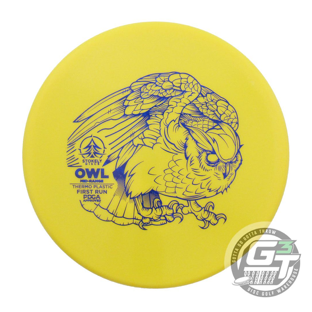 Stokely First Run Thermo Owl Midrange Golf Disc (Individually Listed)