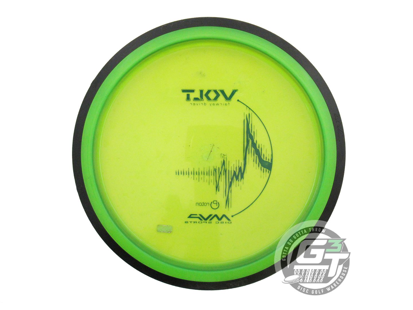 USED MVP Disc Sports Proton Volt 171g Lime Fairway Driver Golf Disc