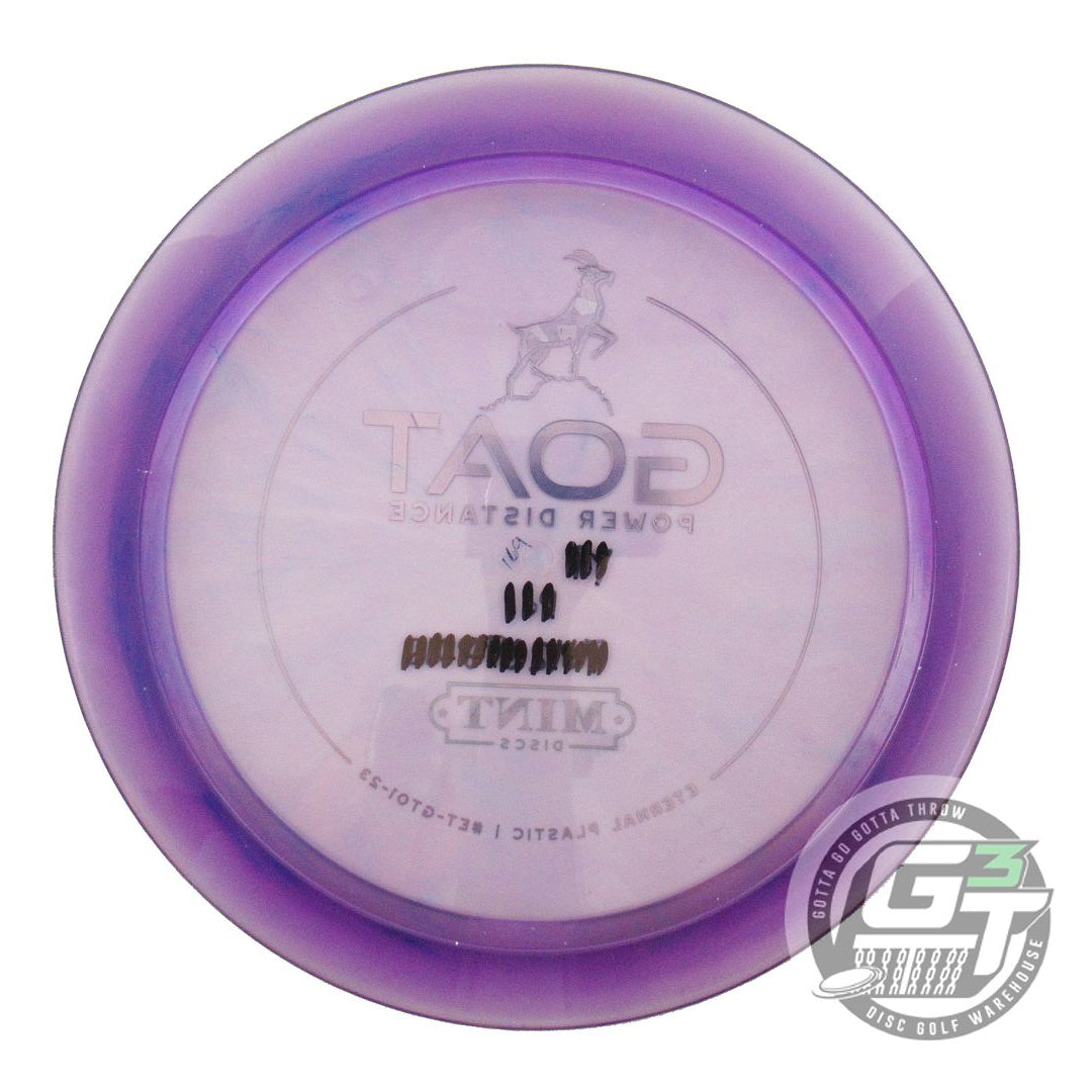 USED Mint Discs Eternal Goat 169g Purple Distance Driver Golf Disc
