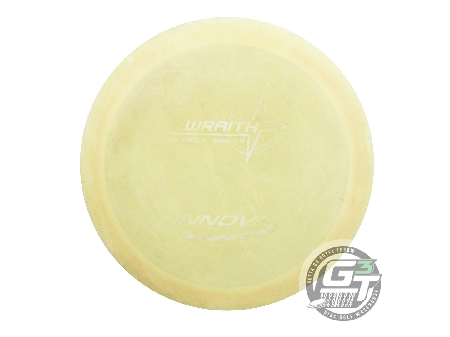 USED Innova Star Wraith 171g White Wiped Stamp PFN Distance Driver Golf Disc