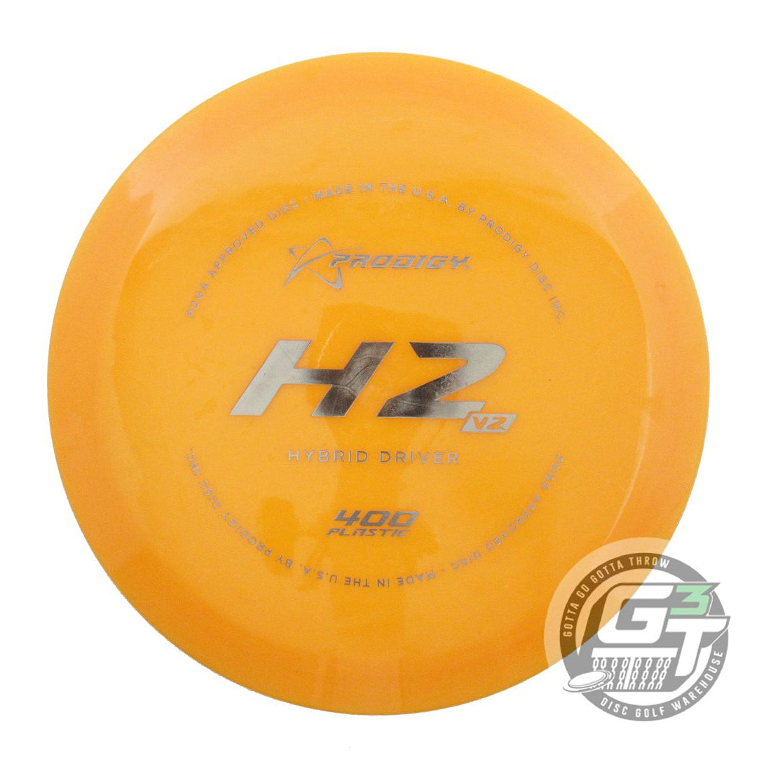 USED Prodigy Discs 400 H2 V2 172g Orange Gray Foil Hybrid Driver Golf Disc