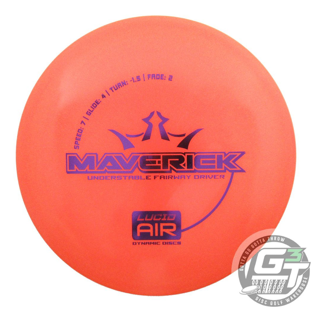Dynamic Discs Lucid AIR Maverick Fairway Driver Golf Disc (Individually Listed)
