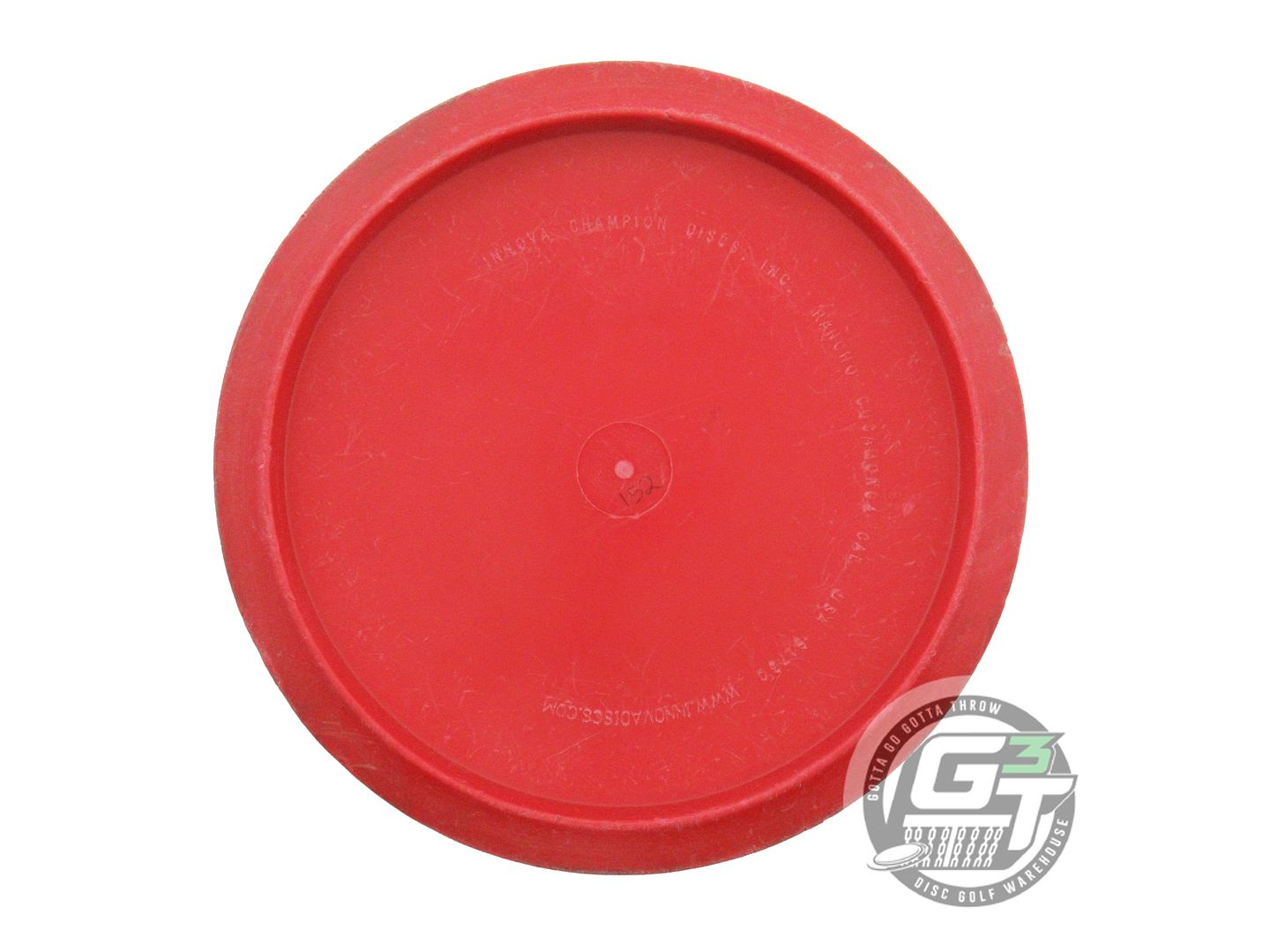 USED Innova DX Leopard 152g Red Gold Foil Fairway Driver Golf Disc