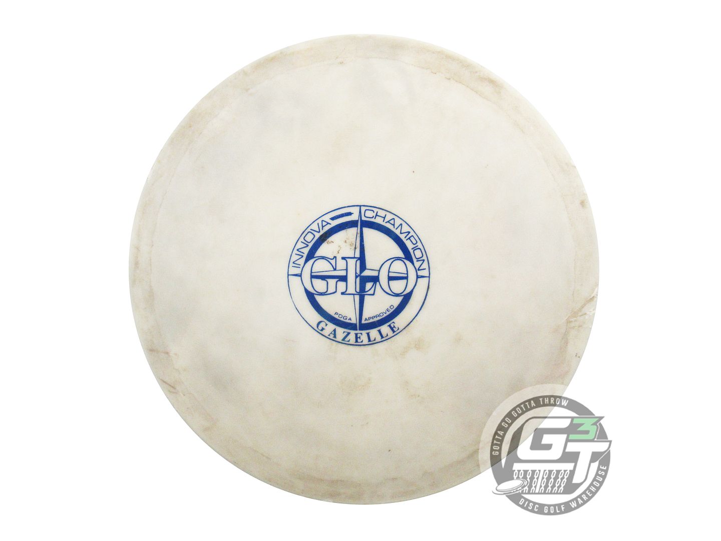 USED Innova DX Glow Gazelle 169g Blue Stamp OOP Fairway Driver Golf Disc