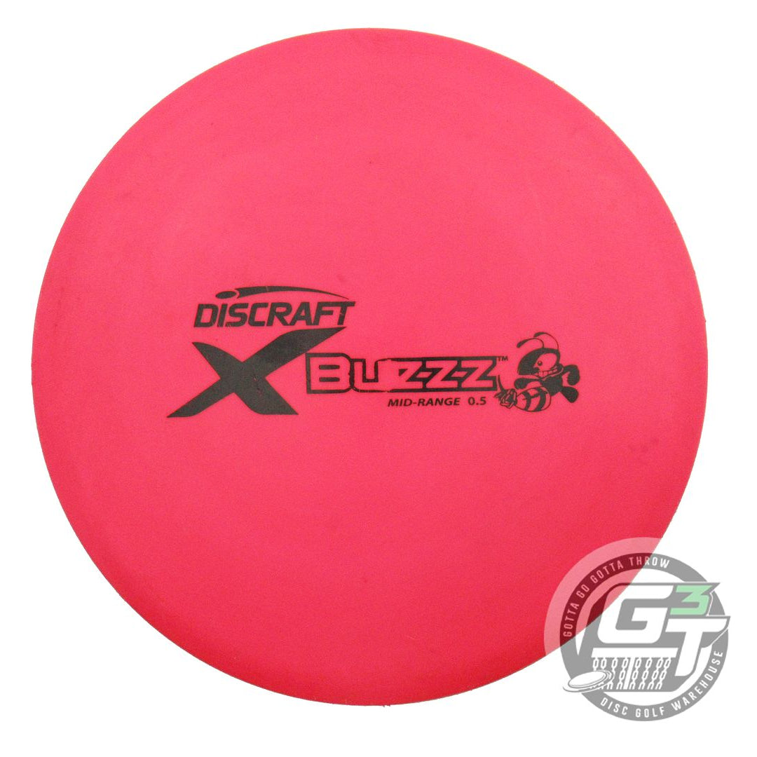 USED Discraft X Buzzz 167g Red Black Stamp Midrange Golf Disc