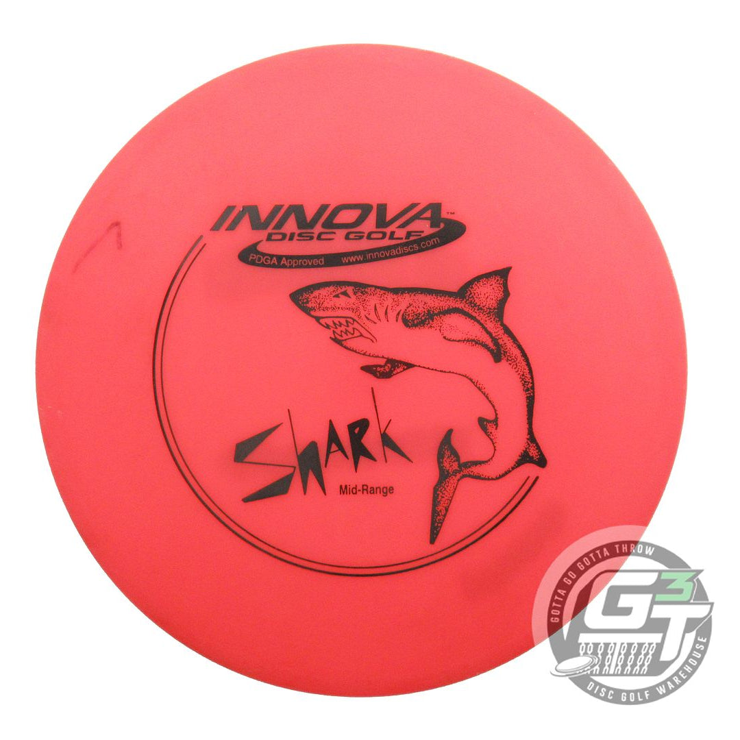 USED Innova DX Shark 148g Red Black Stamp PFN Midrange Golf Disc