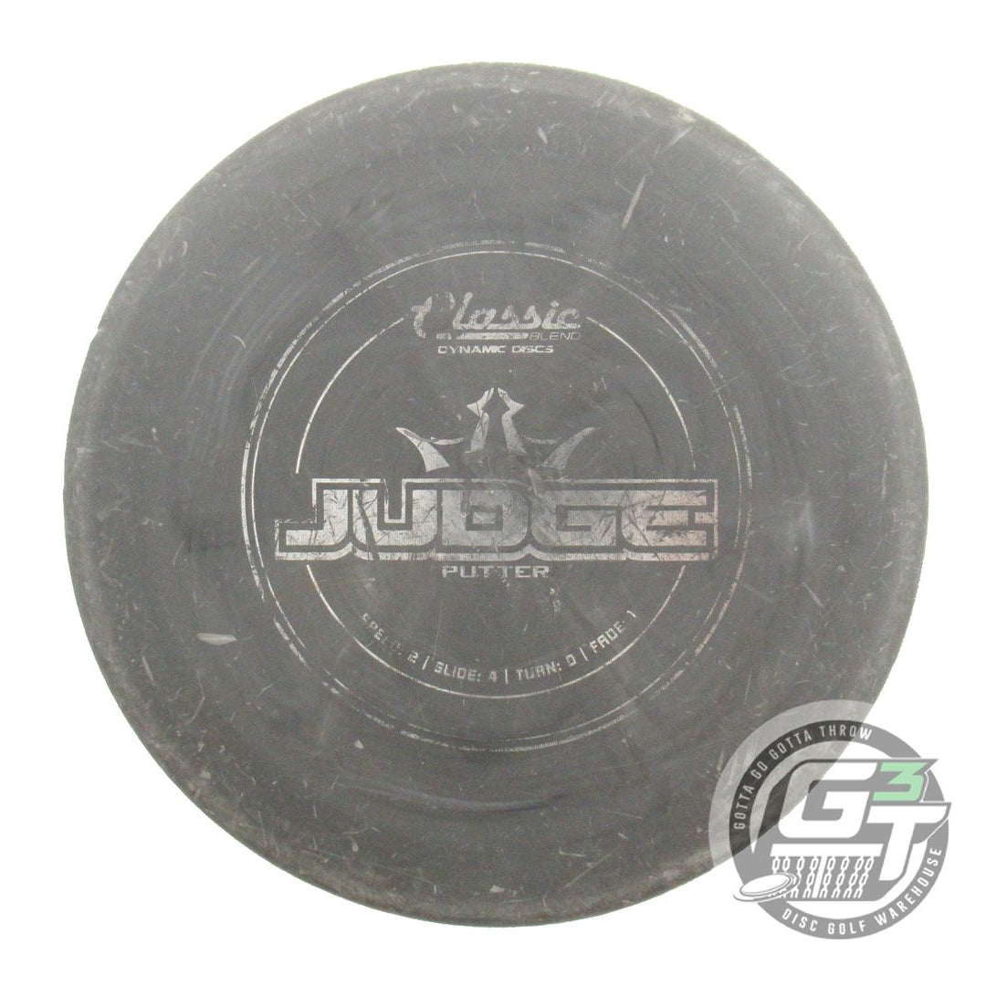 USED Dynamic Discs Classic Blend Judge 173g Gray Silver Foil A Putter Golf Disc
