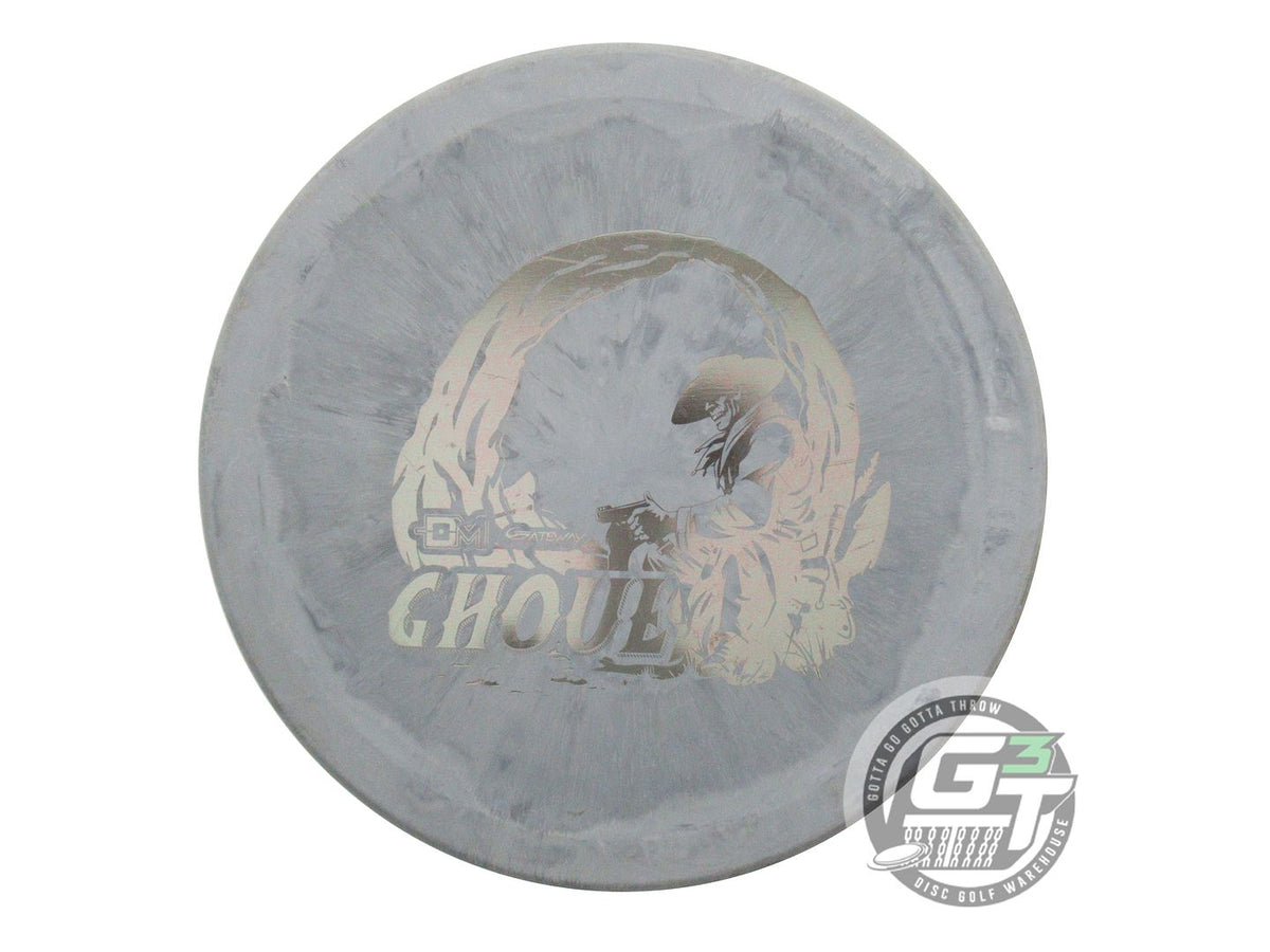 USED Gateway Lunar Ghoul 176g Gray Gray Foil DISC MEMBER Putter Golf Disc