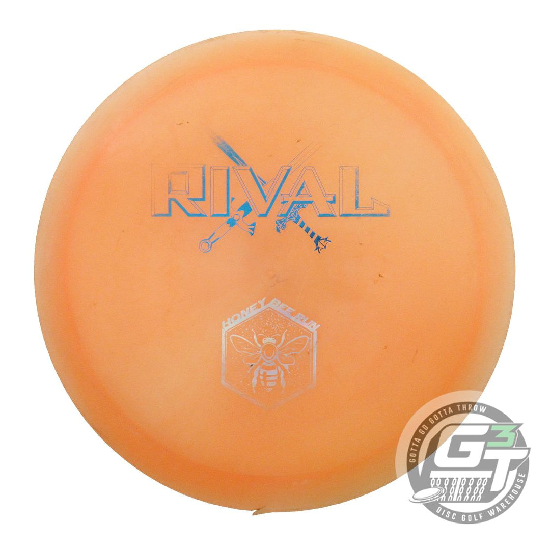 USED Legacy Discs Honey Bee Pinnacle Rival 175g Peach RIM GOUGE Driver Golf Disc