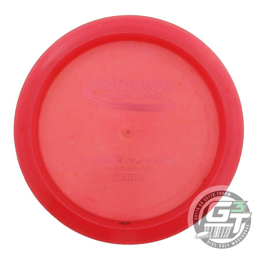USED Innova Champion Valkyrie 160g Red Silver Foil Distance Driver Golf Disc
