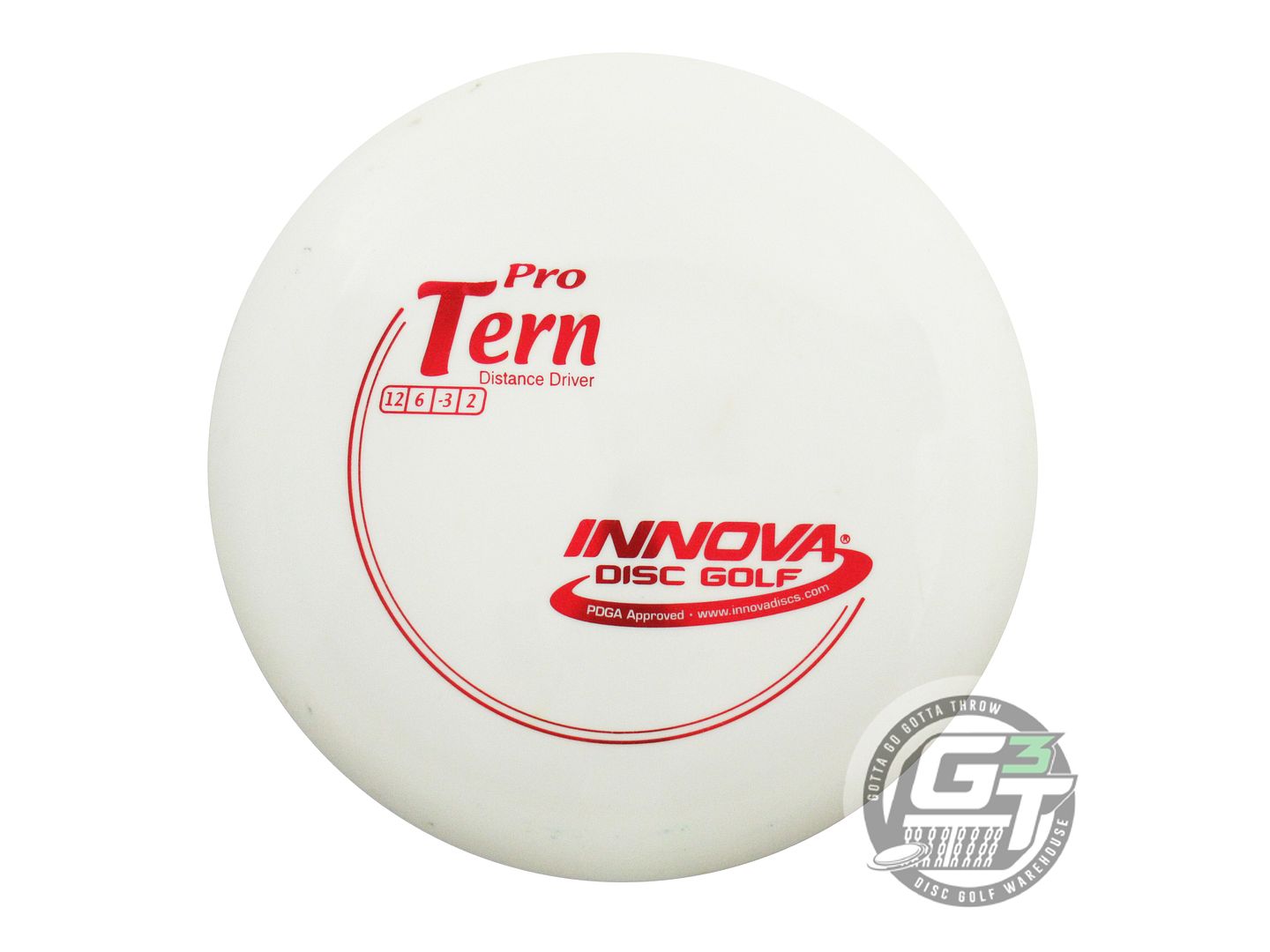 USED Innova Pro Tern 167g White Red Foil Distance Driver Golf Disc