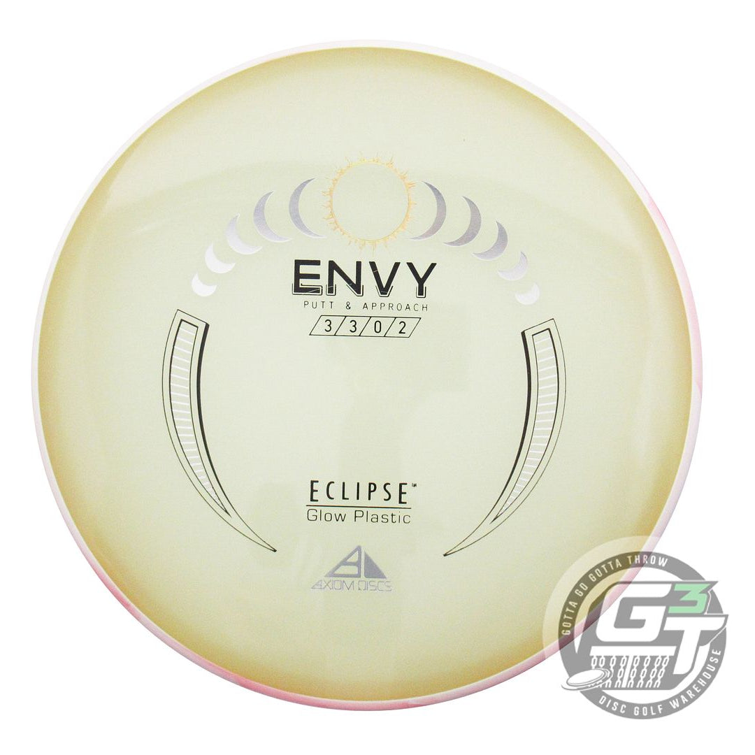 NOS Axiom Discs Eclipse Proton Envy 173g Lt. Pink Rim Putter Golf Disc