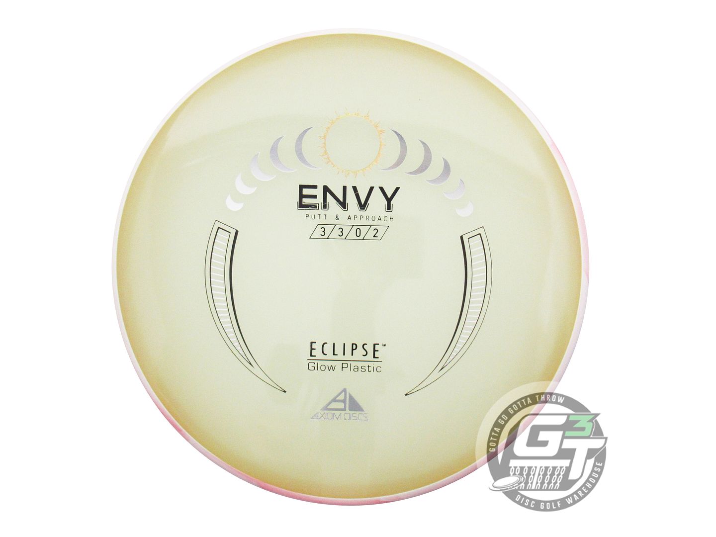 NOS Axiom Discs Eclipse Proton Envy 173g Lt. Pink Rim Putter Golf Disc