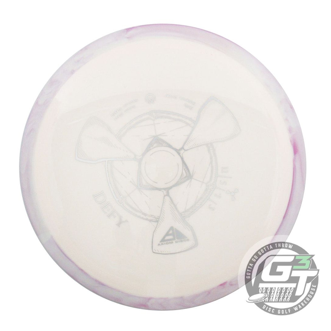 USED Axiom Discs Neutron Defy 173g White Lilac Rim Distance Driver Golf Disc