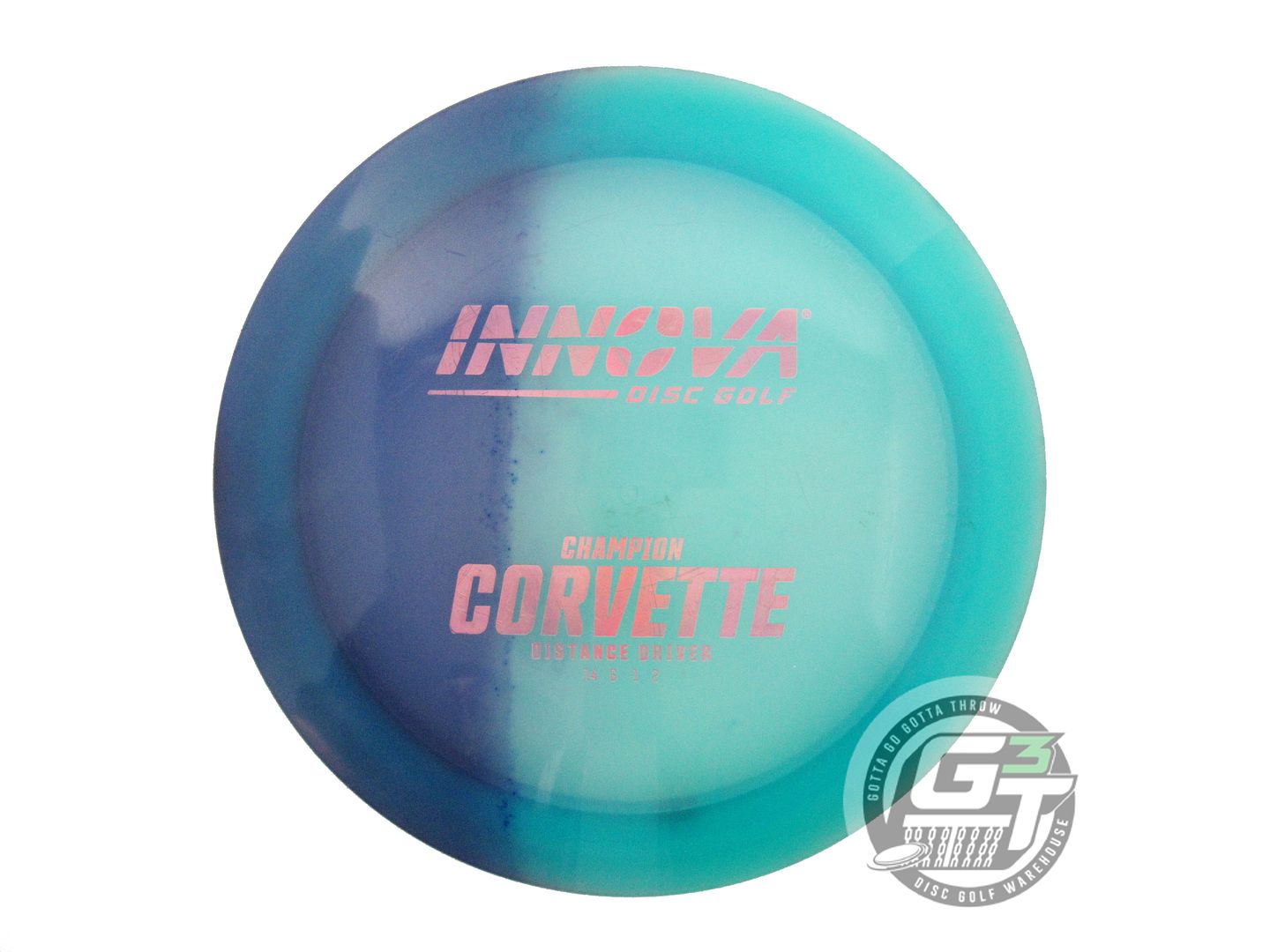 USED Innova Champion Corvette 175g Teal HOME DYED Distance Driver Golf Disc