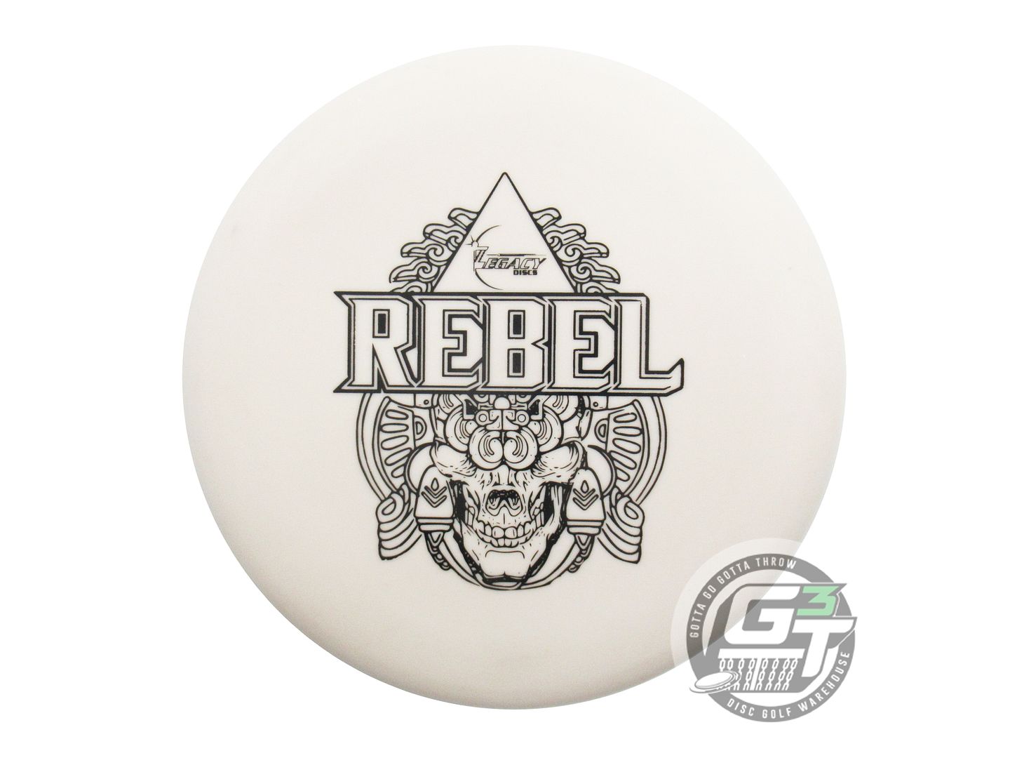 USED Legacy Discs FIRST RUN Protege Rebel 173g White Black Stamp Putter Disc
