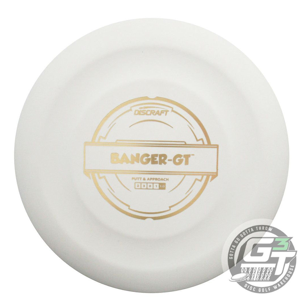 USED Discraft Putter Line Banger GT 173g White Gold Foil Putter Golf Disc